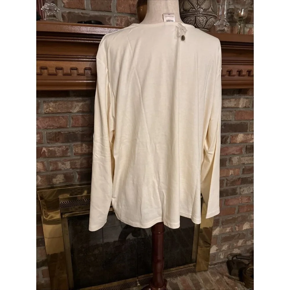 New Blair Button Down Henley 3XL Zebra Shirt New - Picture 6 of 9